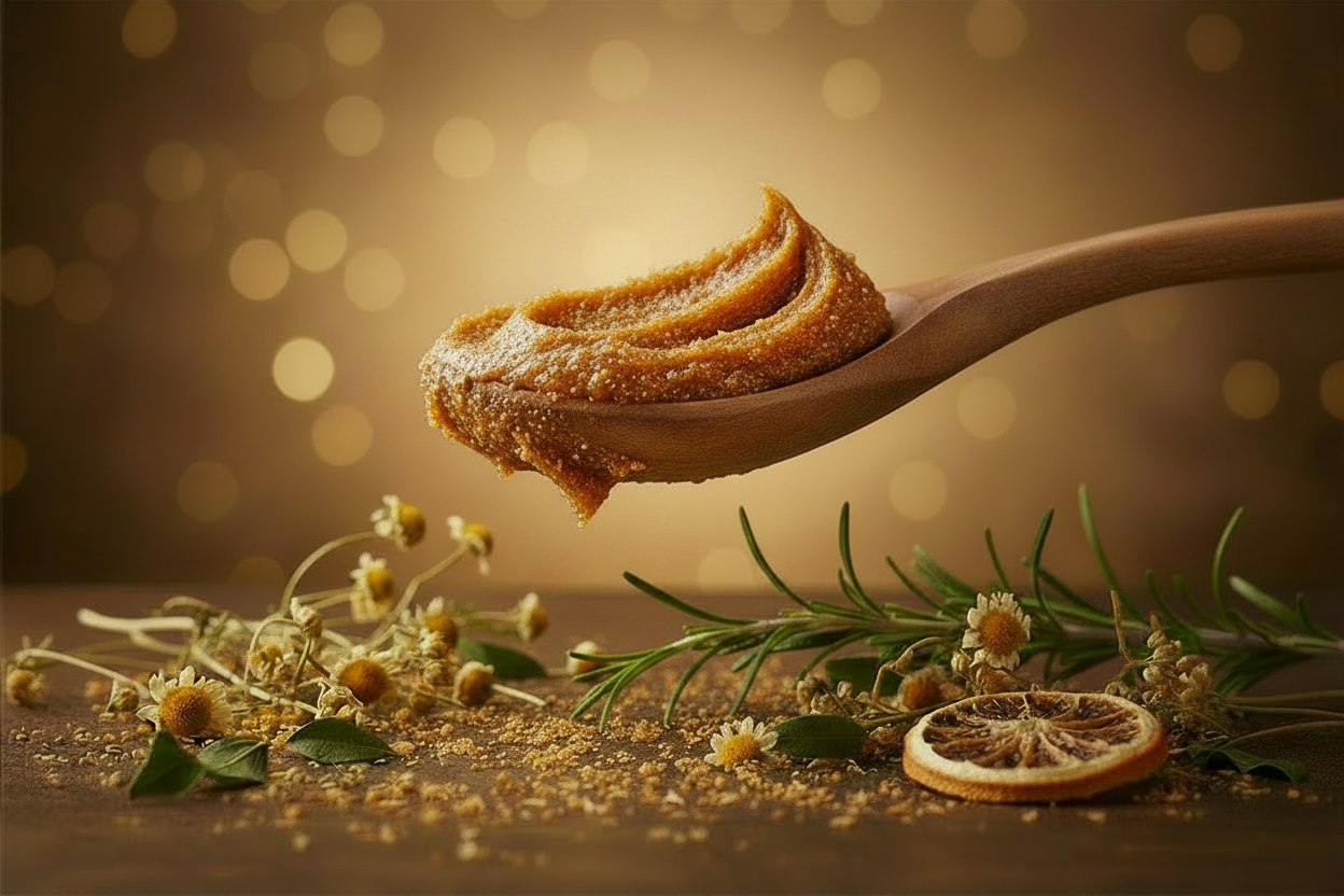 Batana Oil Small Amount on Spoon